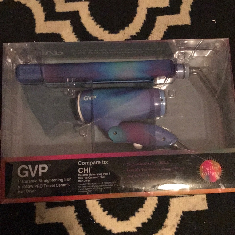 Brand New flat Iron and blow drye